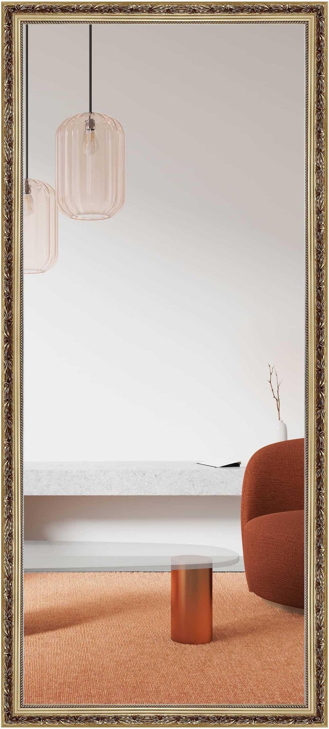 nielsen HOME Wandspiegel Francesca, Gold, Holz, ca. 70x170 cm, 170L x 70B cm