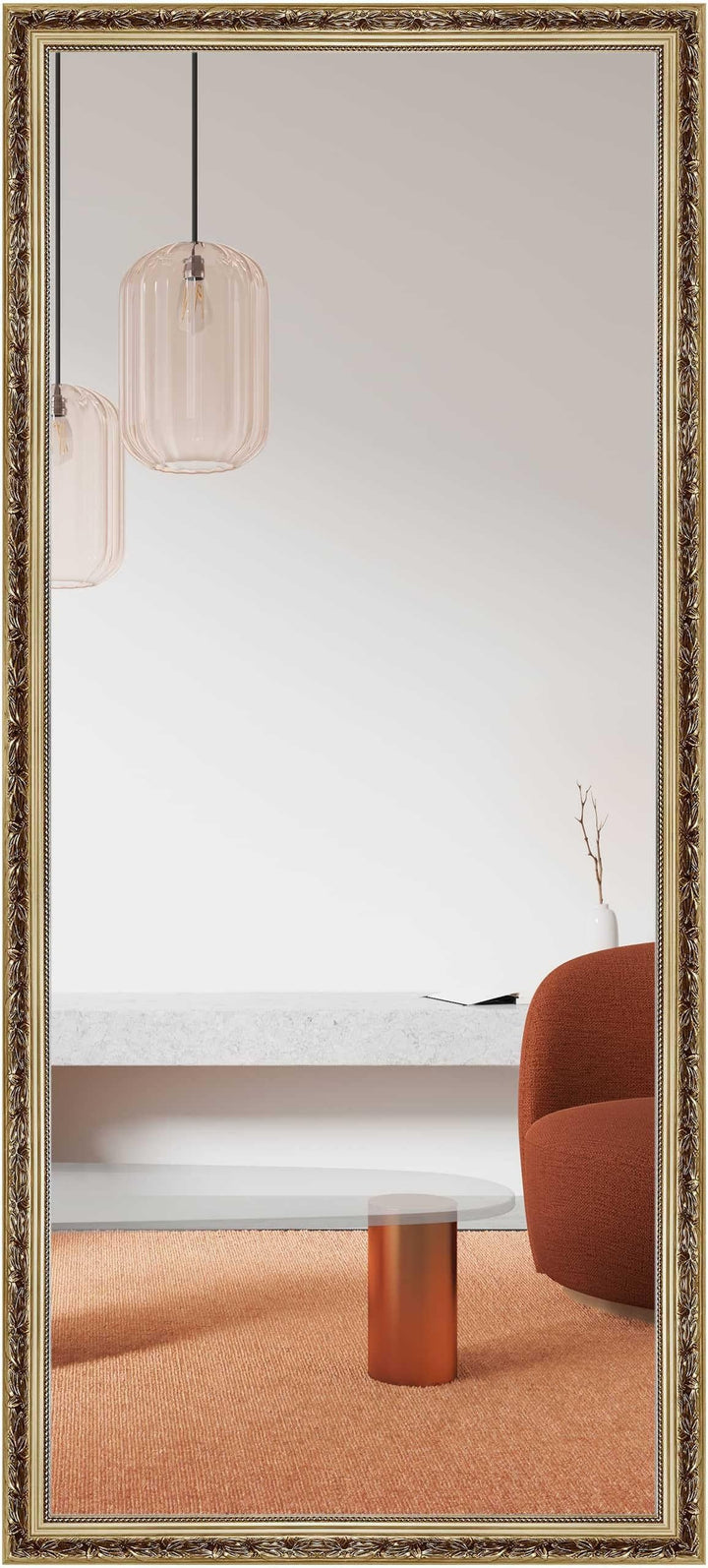 nielsen HOME Wandspiegel Francesca, Gold, Holz, ca. 70x170 cm, 170L x 70B cm