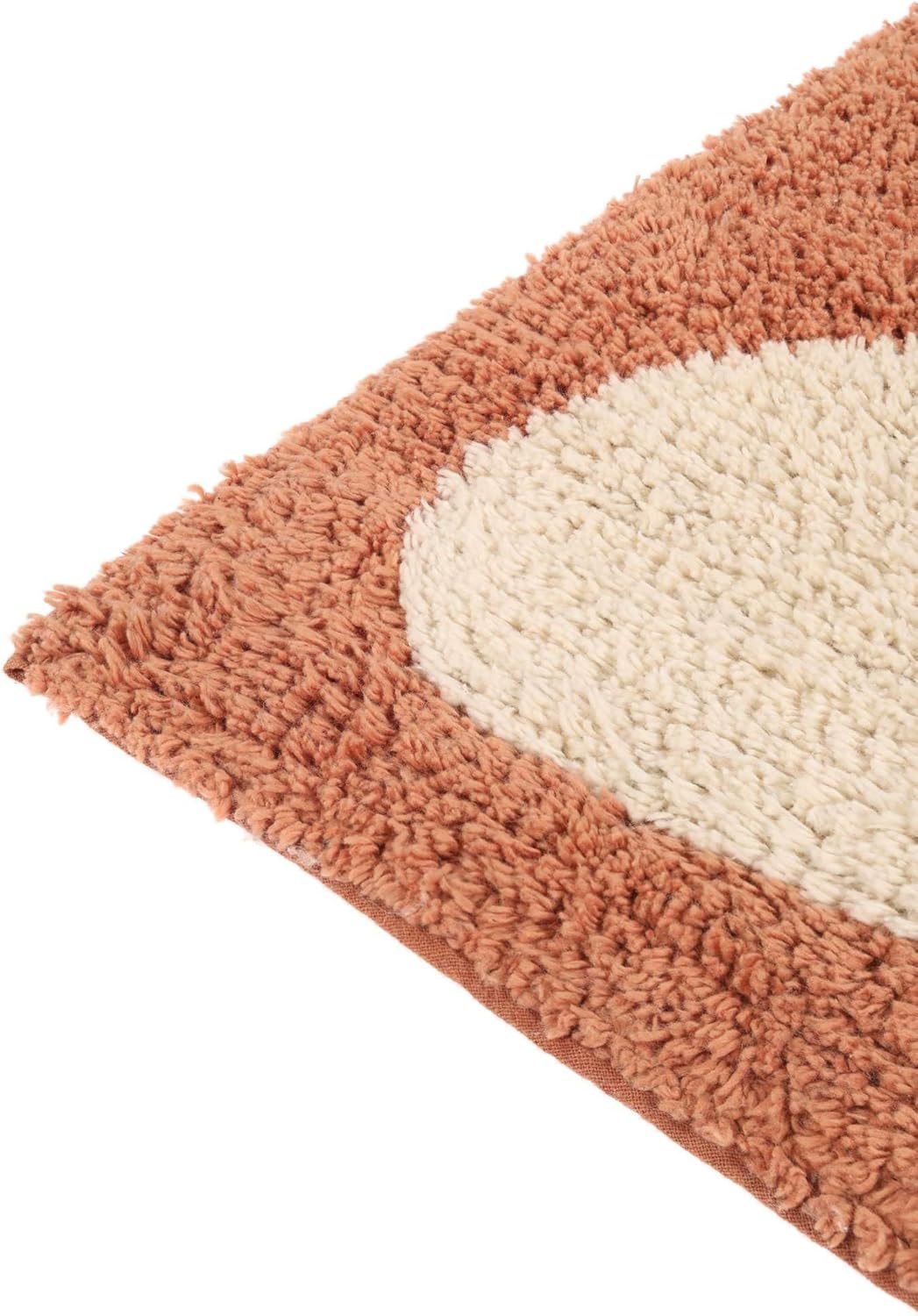 RugVista Badematte Thalassa, 90 x 60 cm, Rechteckig, Mittelflor, Moderner Badteppich, Maschinenwasch
