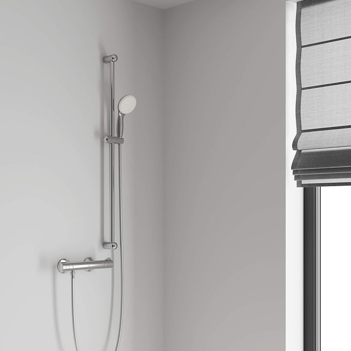 Grohe Grohtherm 800 | Brause- und Duschsystem - Thermostat -Brausebatterie | Inklusive Brausegarnitu