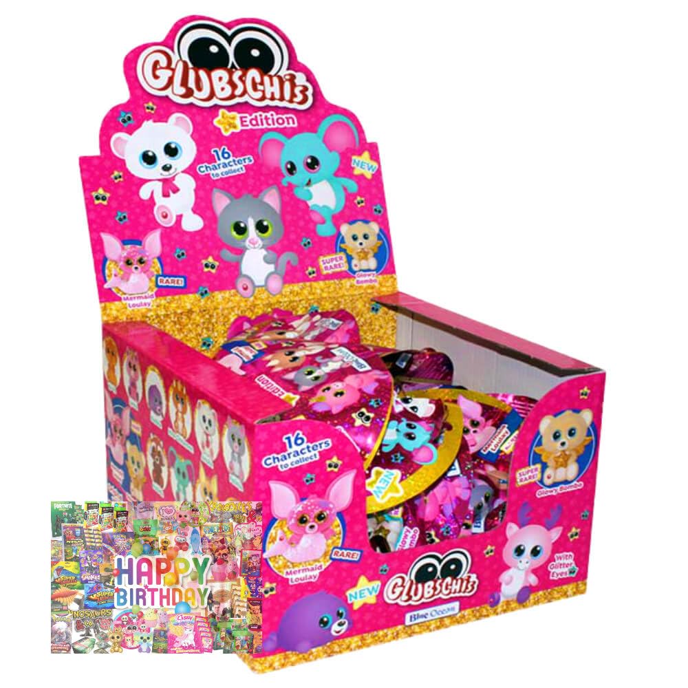 Bundle mit Blue Ocean Glubschis Sammelfigur Stern Serie 5 - Glubschi Glitzer Figur - 1 Display (20 T