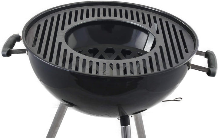 3er Set Feuerplatte Grillrost für Dutch Oven Kugelgrill 47er 50er 57er 60er 67er (für 60er Kugelgril