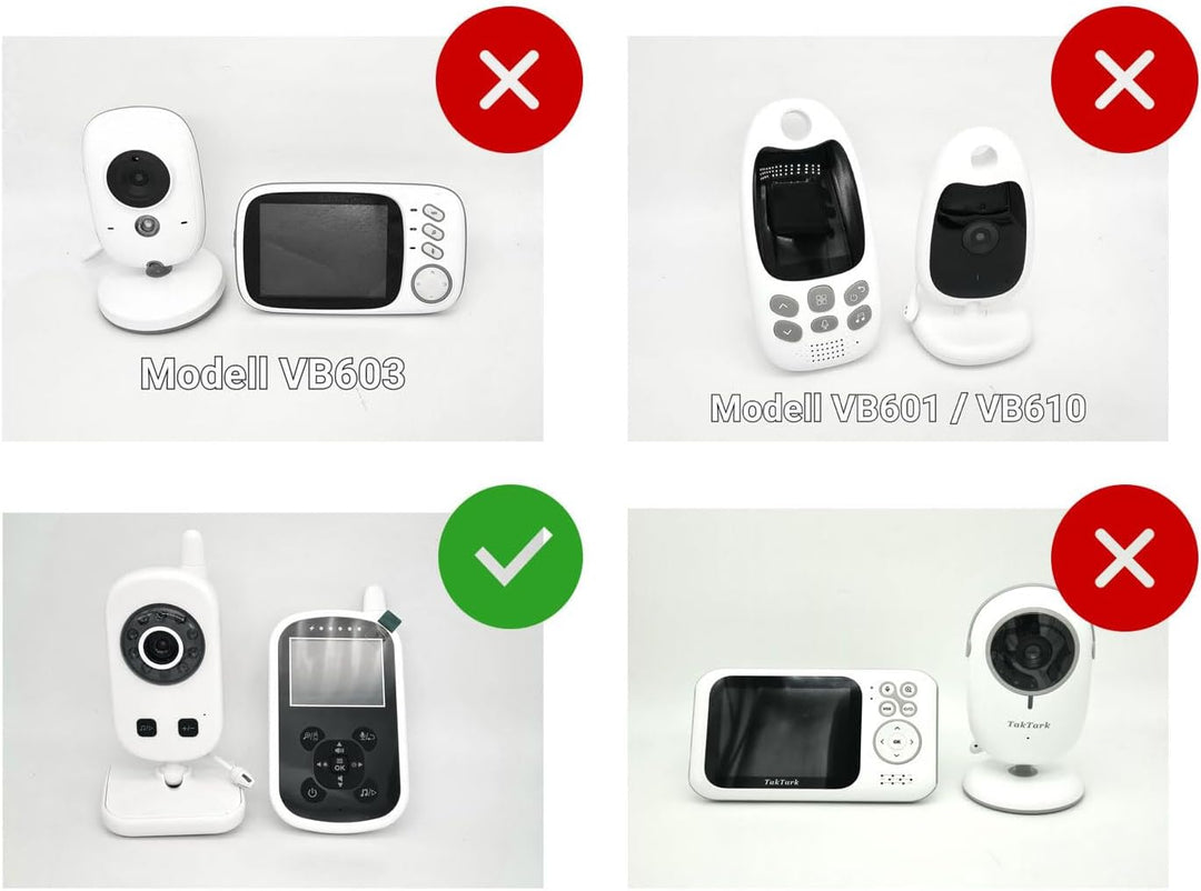 Akku für Babyphone GHB UU24, HelloBaby HB24, HB32, SM24, UU Infant Babyfon