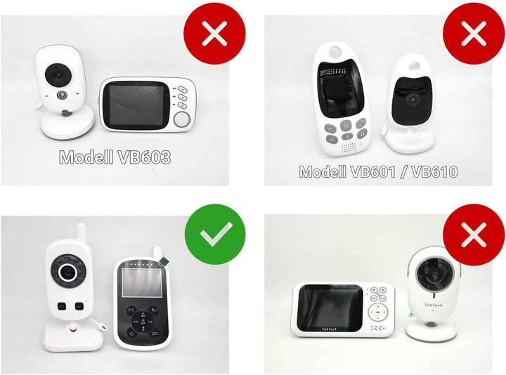 Akku für Babyphone GHB UU24, HelloBaby HB24, HB32, SM24, UU Infant Babyfon
