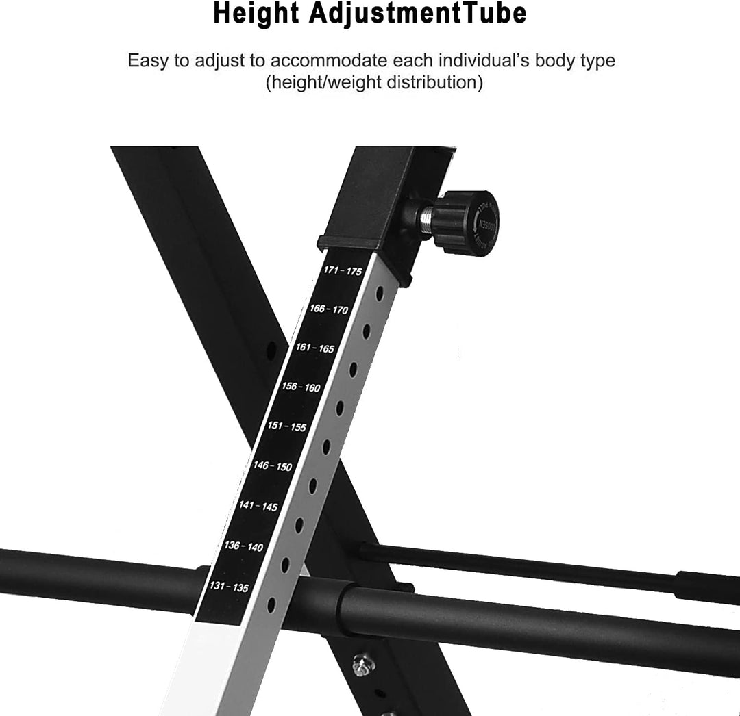 DnKelar Inversionsbank, klappbarer Schwerkrafttrainer, Inversion Table mit 3 Inversionswinkel, Strec