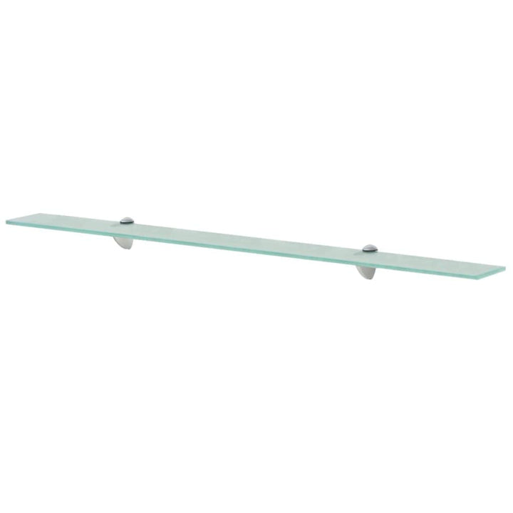 vidaXL Wand Regal Glasregal Glasboden Glasablage Badregal Glas 100x10 cm 8 mm 100 x 10 cm Transparen