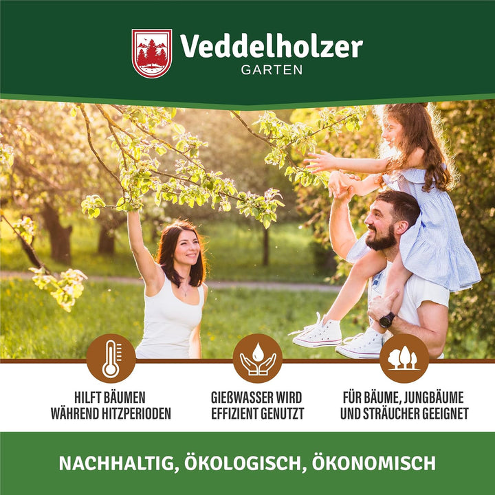 Veddelholzer 2 x 75 l Baumbewässerungssack mit Reissverschluss kombinierbar. Diebstahlschutz und Sch