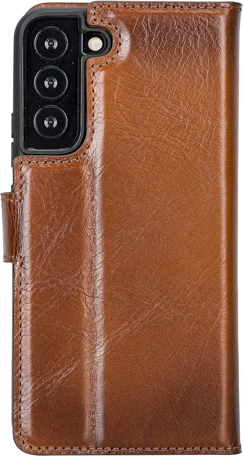 Solo Pelle Lederhülle Harvard kompatibel für das Samsung Galaxy S22 Plus / S22+ inklusive abnehmbare