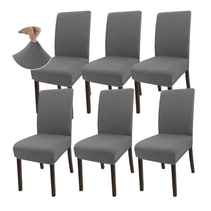 Granbest Super Dehnbar Essen Stuhlhusse, Universal Mikrofaser Parson Essen Stuhlhussen 6er Set, Abne