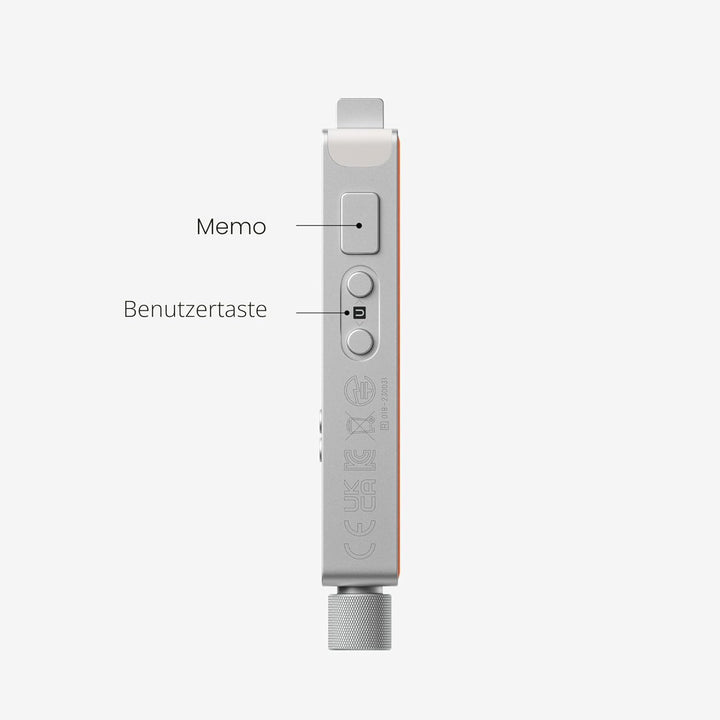 teenage engineering TP–7 tragbares Aufnahmegerät, mit USB-C-Audiointerface, Bluetooth, internes Mikr