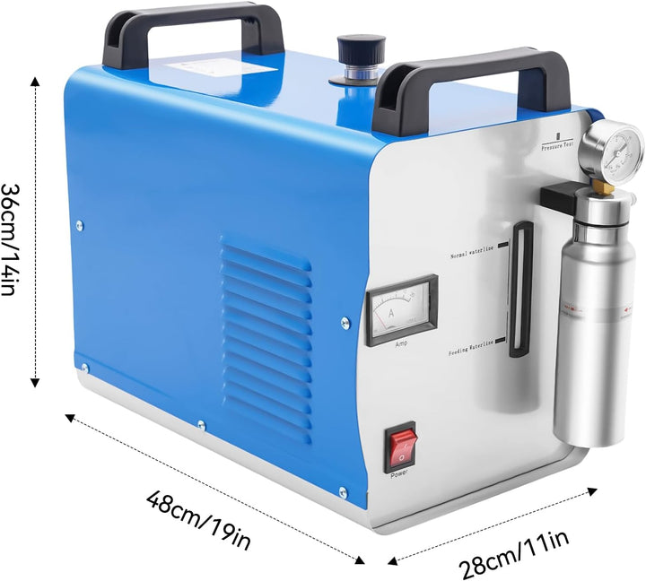 400W 220V Sauerstoff Wasserstoff HHO Gas Flammengenerator Poliermaschine Brenner Acrylschweissmaschi