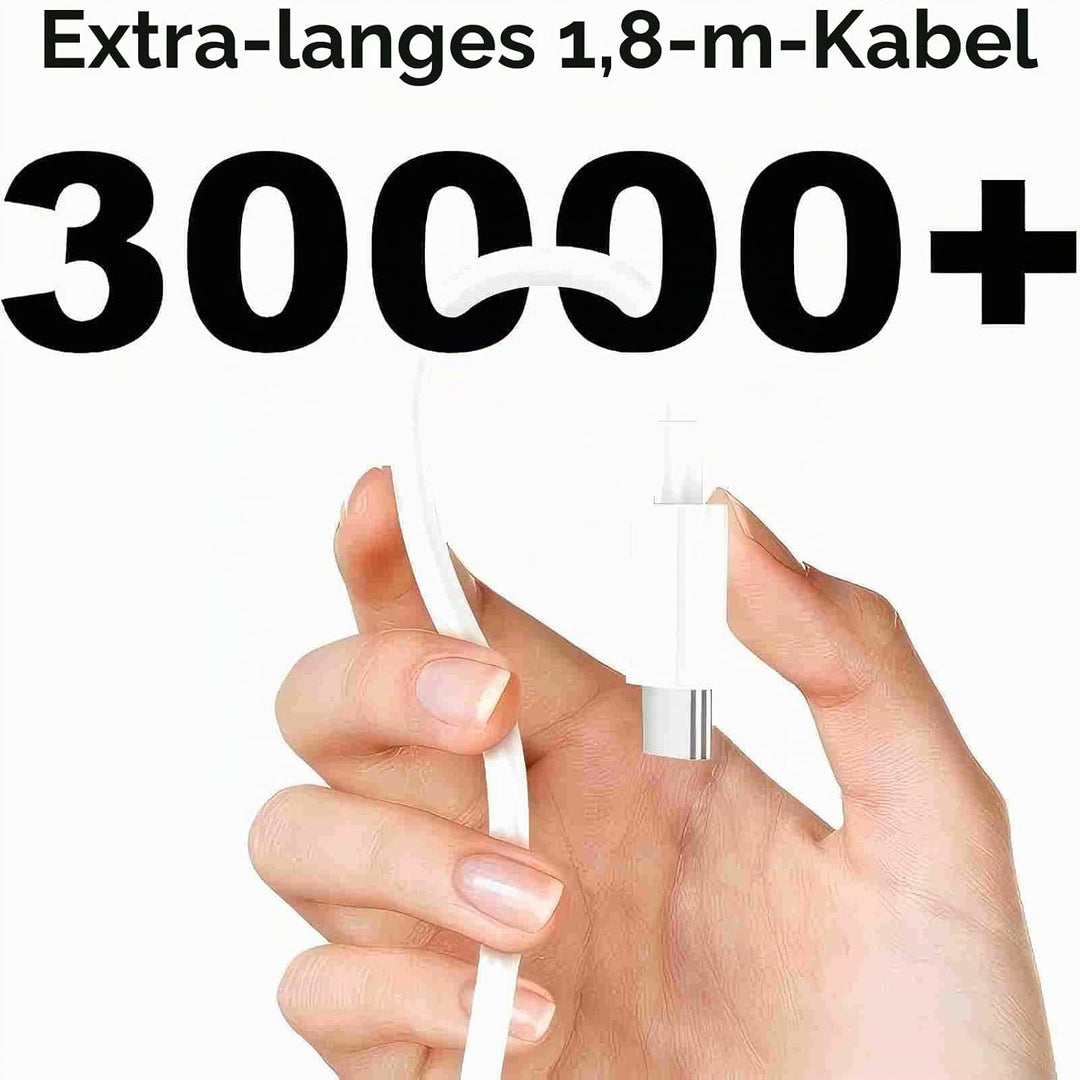 4er-Pack USB C 25W Ladegerät Ladekabel, Schnellladegerät PD3.0 Stecker Typ C, 25W USB C Handy Netzte
