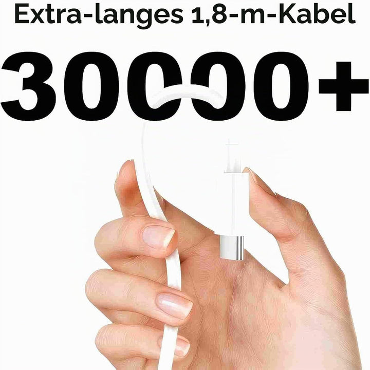 4er-Pack USB C 25W Ladegerät Ladekabel, Schnellladegerät PD3.0 Stecker Typ C, 25W USB C Handy Netzte