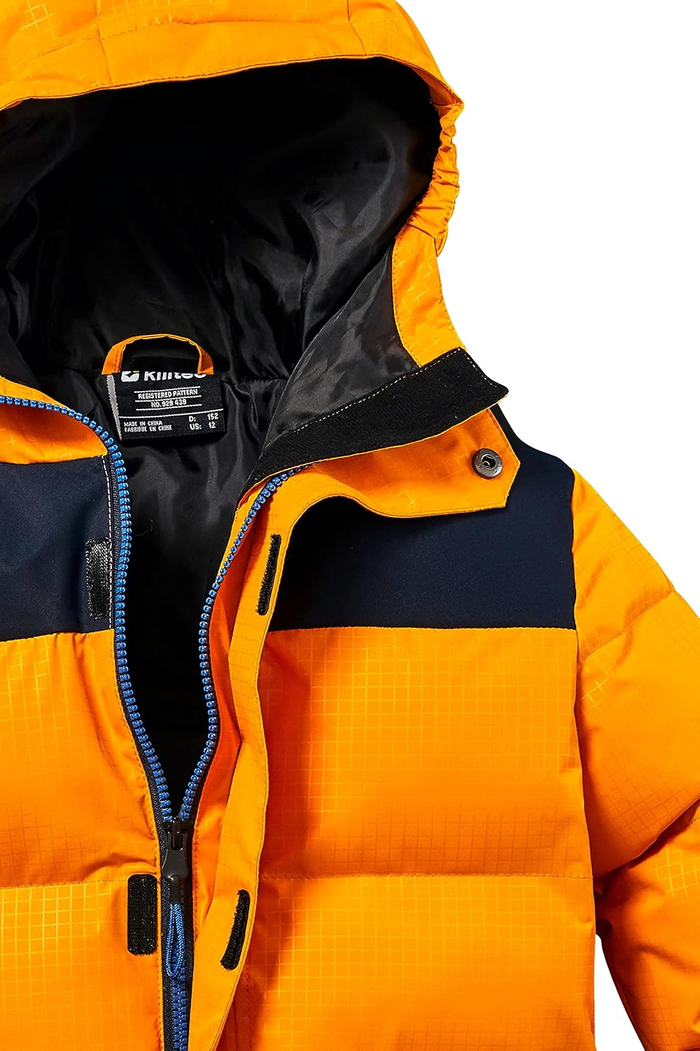 Killtec Jungen Kow 31 Bys Qltd Jckt Steppjacke mit Kapuze 152 Gelb, 152 Gelb