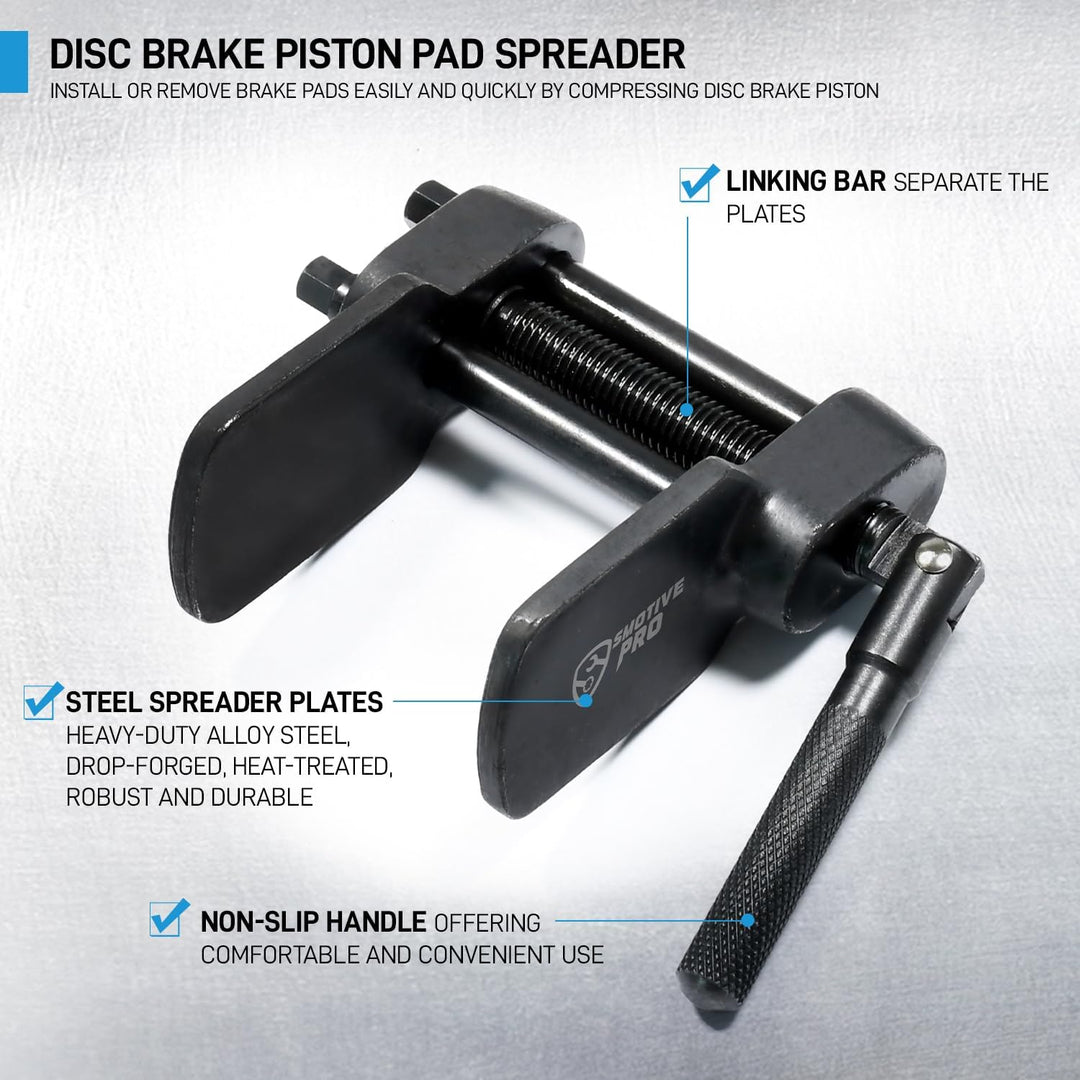 SMOTIVEPRO Universal Bremskolben Rücksteller, 0-85mm Scheibenbremsbelag Spreizer, Bremskolbenstreuer