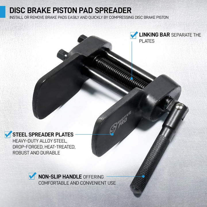 SMOTIVEPRO Universal Bremskolben Rücksteller, 0-85mm Scheibenbremsbelag Spreizer, Bremskolbenstreuer