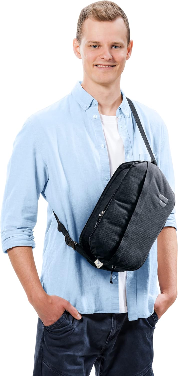 deuter Unisex Passway 4+1 Sling Bag 4+1 L Schwarz, 4+1 L Schwarz