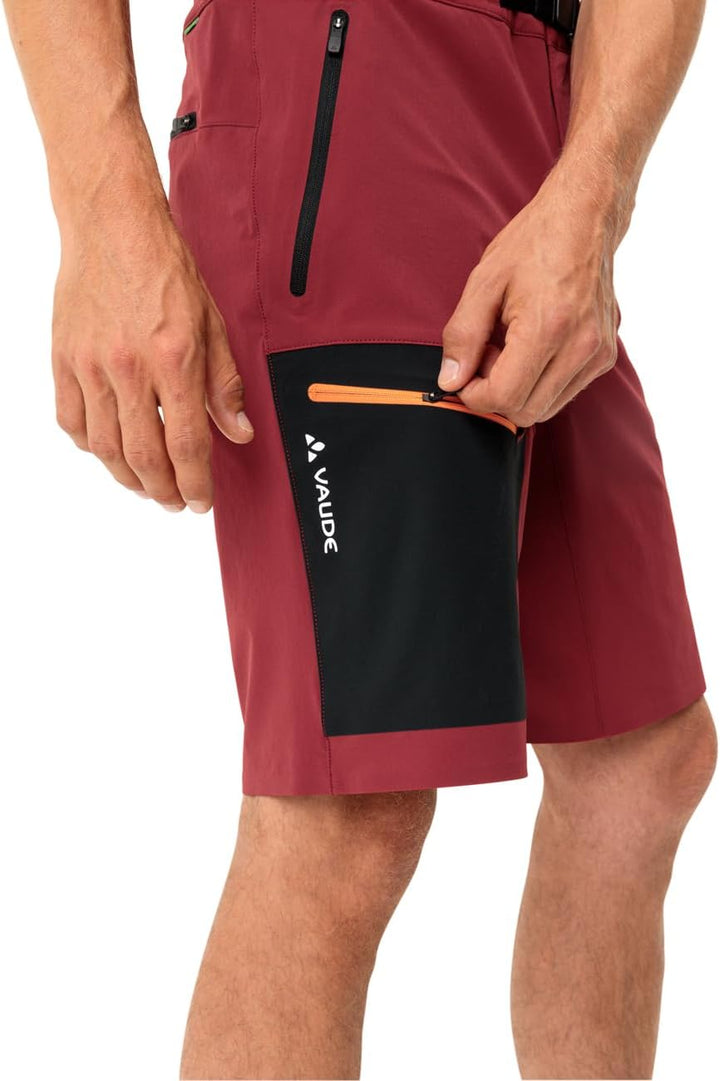 VAUDE Herren Shorts Men's Badile Shorts 46 Carmine, 46 Carmine