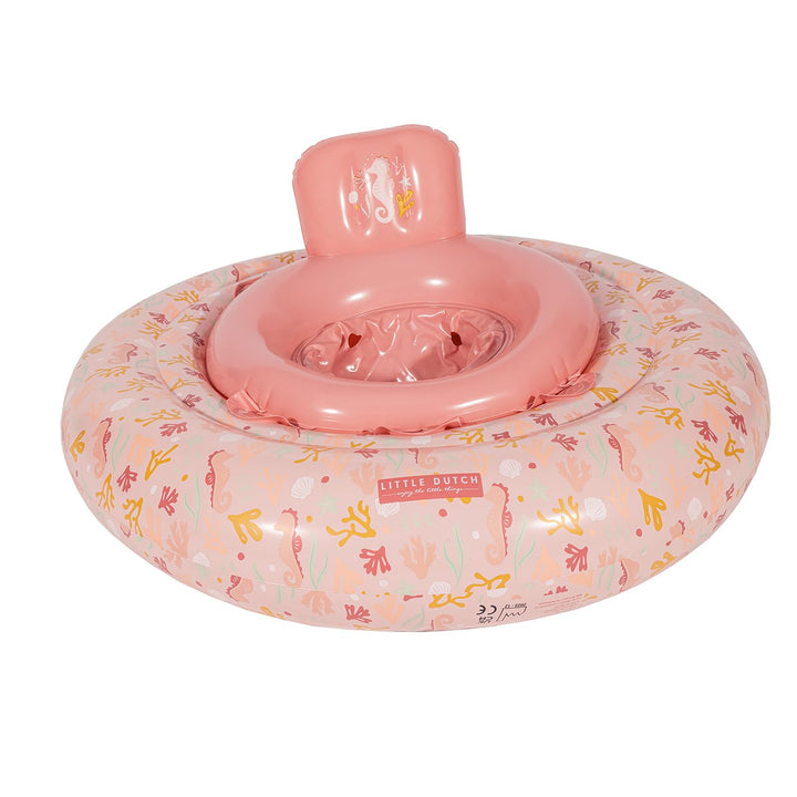 Little Dutch 2012846 Schwimmring/Schwimmsitz für Babys - Ocean Dreams rosa