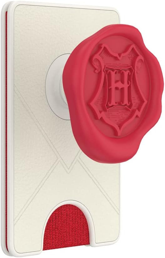 PopSockets: PopWallet+ mit Integriertem Austauschbarem PopTop für Smartphones und Tablets - Hogwarts