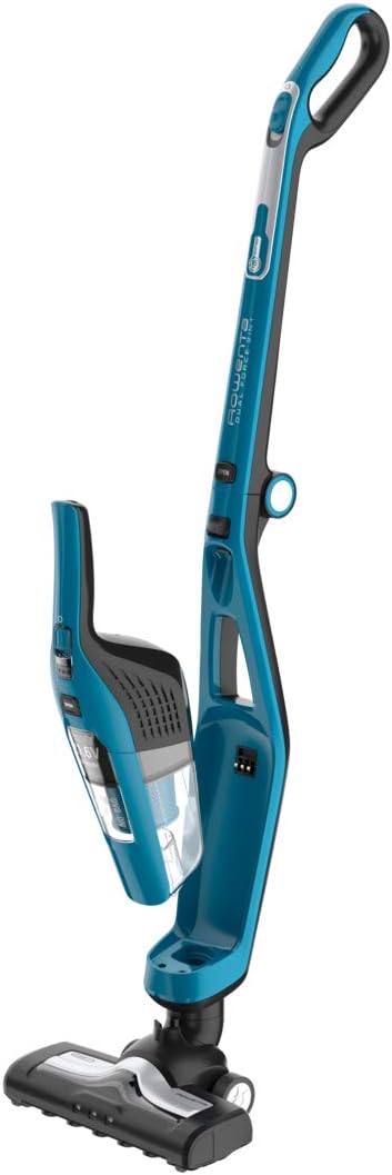 Kabelloser Rowenta Dual Force 2-in-1 Staubsauger und Handstaubsauger beutellos, LED-Leuchten, leicht