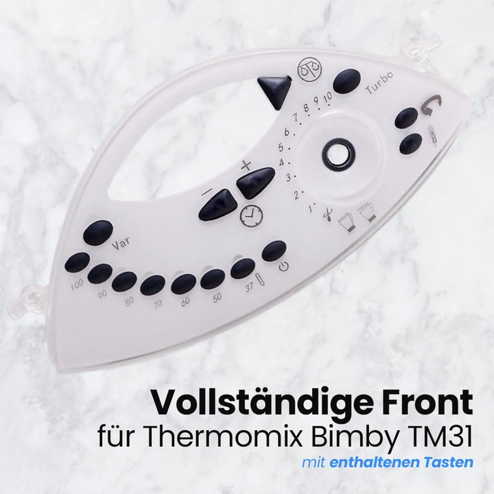 Anakel Home Komplette Frontblende Ersatzteil 30230 Kompatibel mit Thermomix TM31 | Bedienfeld und Ab