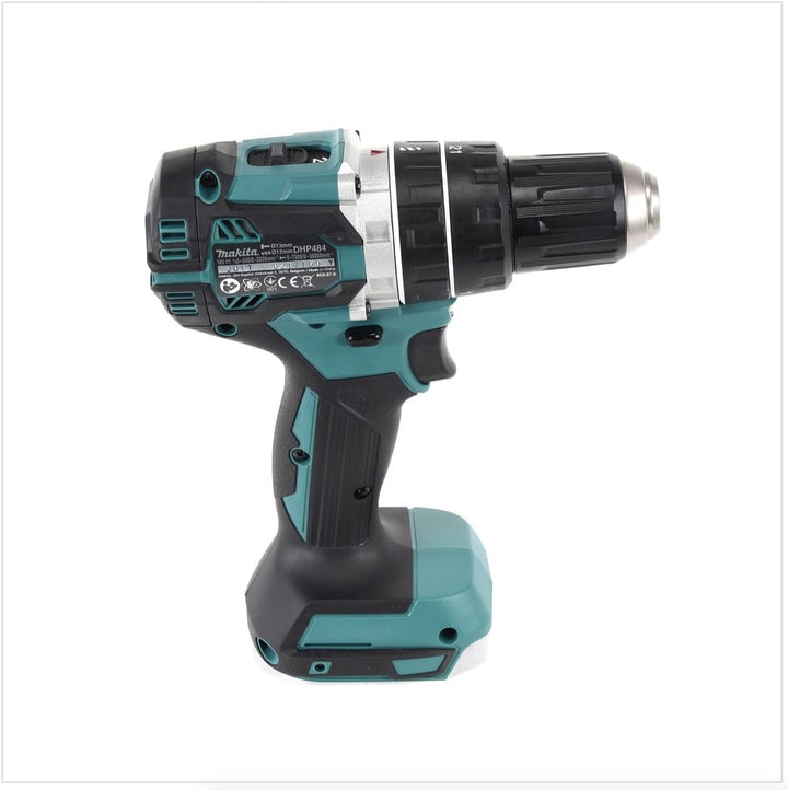 Makita DHP 484 ZJ 18V Brushless Li-Ion Akku Schlagbohrschrauber im Makpac - ohne Zubehör