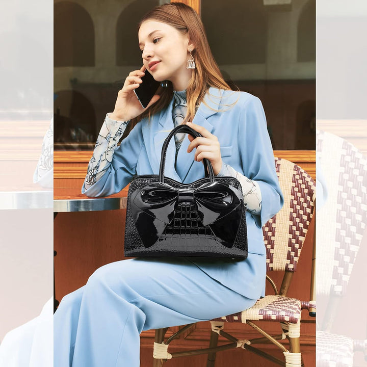 NICOLE & DORIS Handtaschen Damen Kleine Henkeltasche Frau Mode Tasche Designer Umhängetasche Mädchen