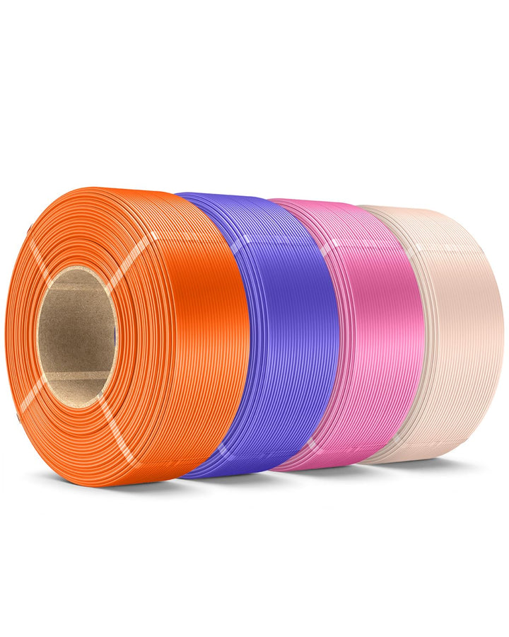 SUNLU PLA+ Filament Refill 1.75mm 4KG, PLA Plus 3D Drucker Filament Bündel, No-Spule Filament PLA Re