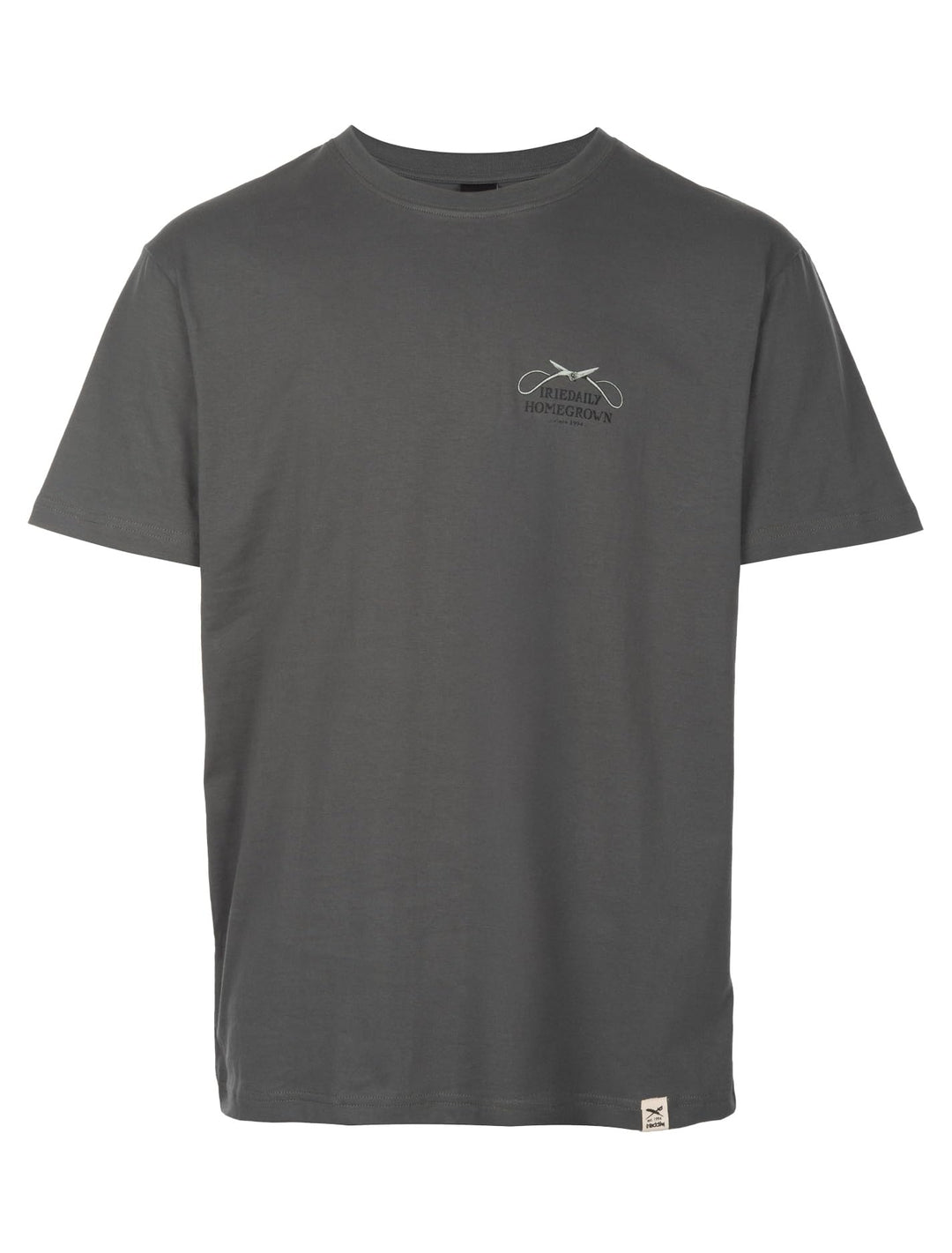 IRIEDAILY Herren T-Shirt BONSIGH Bio-Baumwolle Regular Fit L Dark Jungle, L Dark Jungle