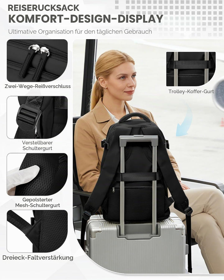 SZSYCN Ryanair Handgepäck 40x30x20 Mit Vakuum Pumpe Rucksack Vakuum Handgepäck Flugzeug 40x30x20 Mit