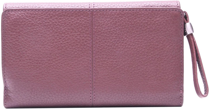 Esquire Verona Damenlangbörse 18 cm rot, Rot