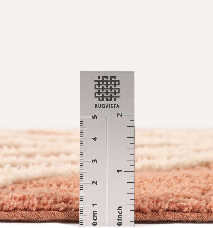 RugVista Badematte Riviera, ∅ 90 cm, Rund, Mittelflor, Moderner Badteppich, Maschinenwaschbar bis 30