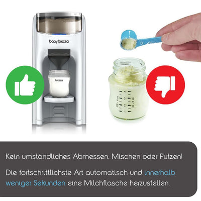 Baby Brezza - Formula Pro Advanced - automatischer Flaschenzubereiter - dosiert und mischt heisses W