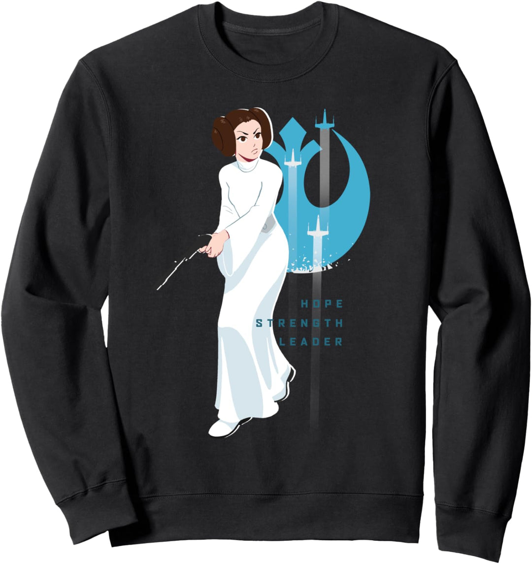 Star Wars Galaxy of Adventures Princess Leia Virtues Sweatshirt