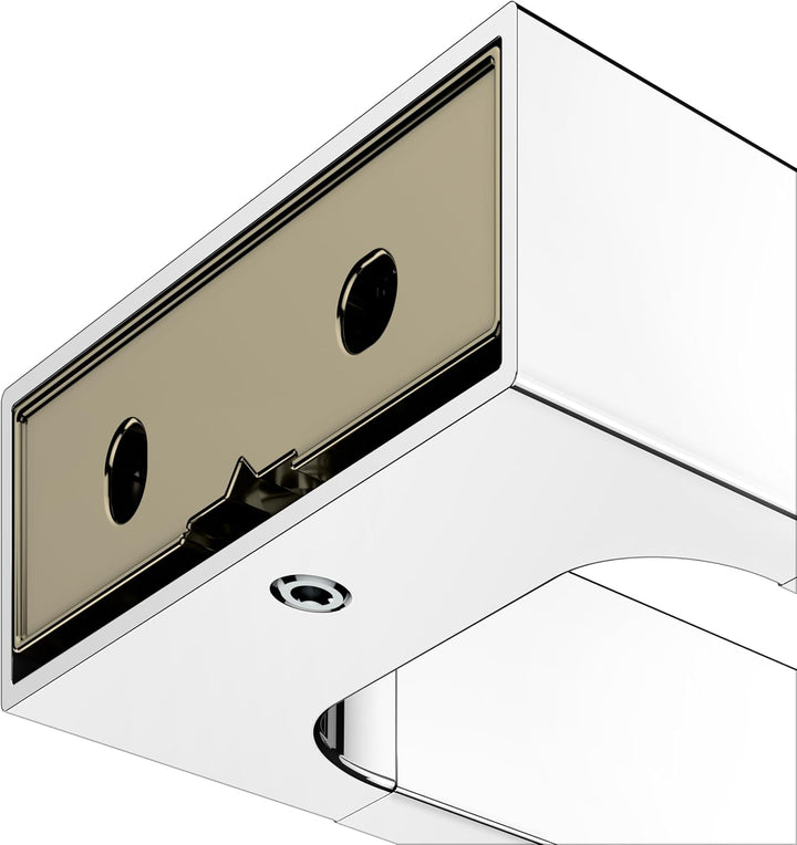 KEUCO Edition 11 Handtuchhalter zweiarmig, 45 cm, Metall verchromt, Made in Germany, starr, inkl. Sc