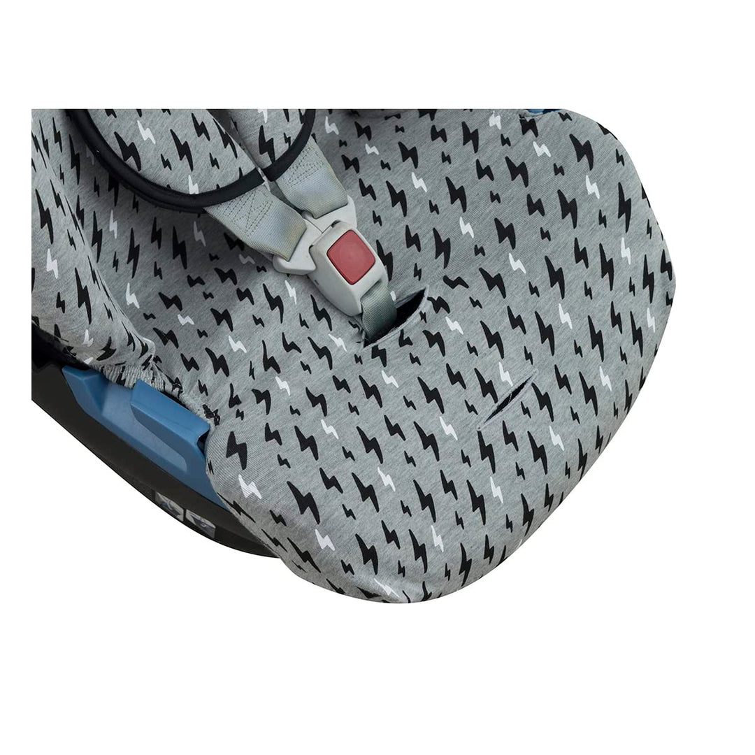 JYOKO Kids Bezug für Autositz kompatibel mit Cybex Aton Cloud- Q-M-2-4-5, aus Baumwolle (Aton 2, Bla