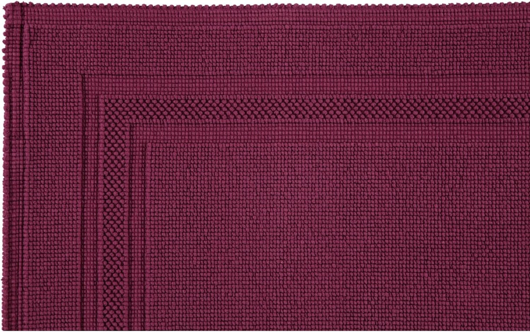 Rhomtuft Badteppich Gala - brombeer 237 - 60 x 90 cm 60x90 cm, 60x90 cm