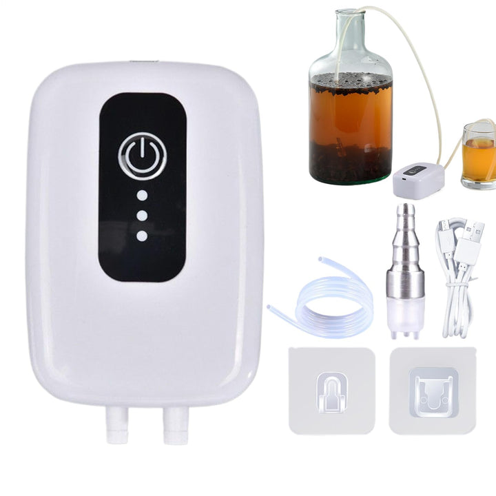Siphon Für Die Weinherstellung | Abnehmbares Hobbybrauerei Ausrüstungsset,USB-elektrische Auto-Sipho