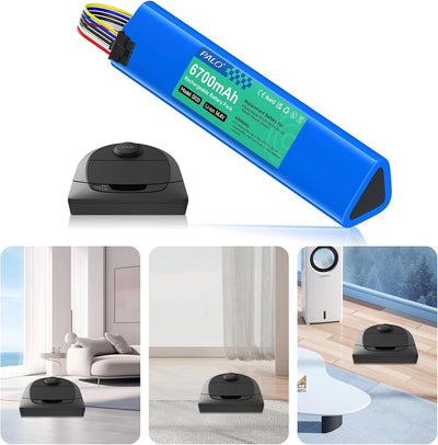 Palogreen 6700mAh Ersatzakku für Neato Botvac Connected D3 D5 D7 D3+ D5+ D6 D301 D303 D502 D701 D702