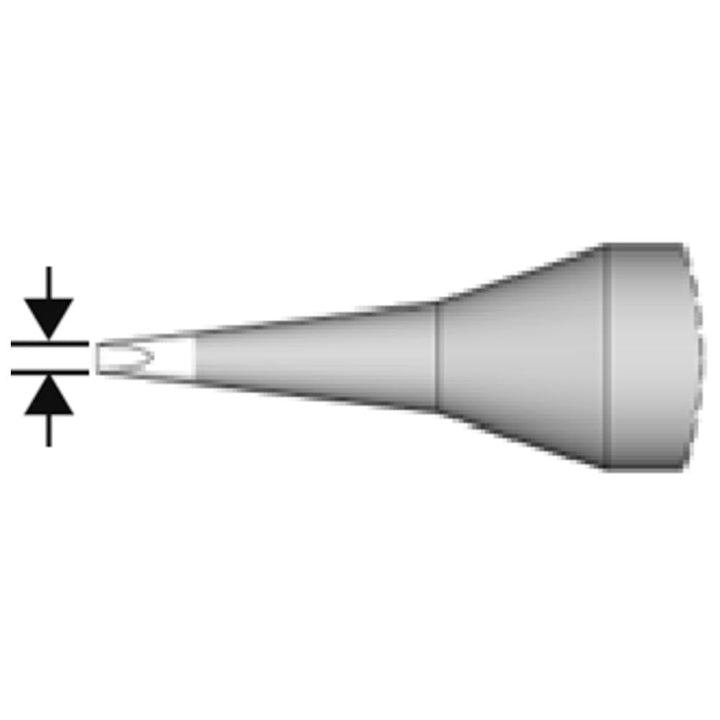 JBC Tools C245731 Lötspitze Meisselform, gerade Spitzen-Grösse 0.3mm Inhalt 1St.