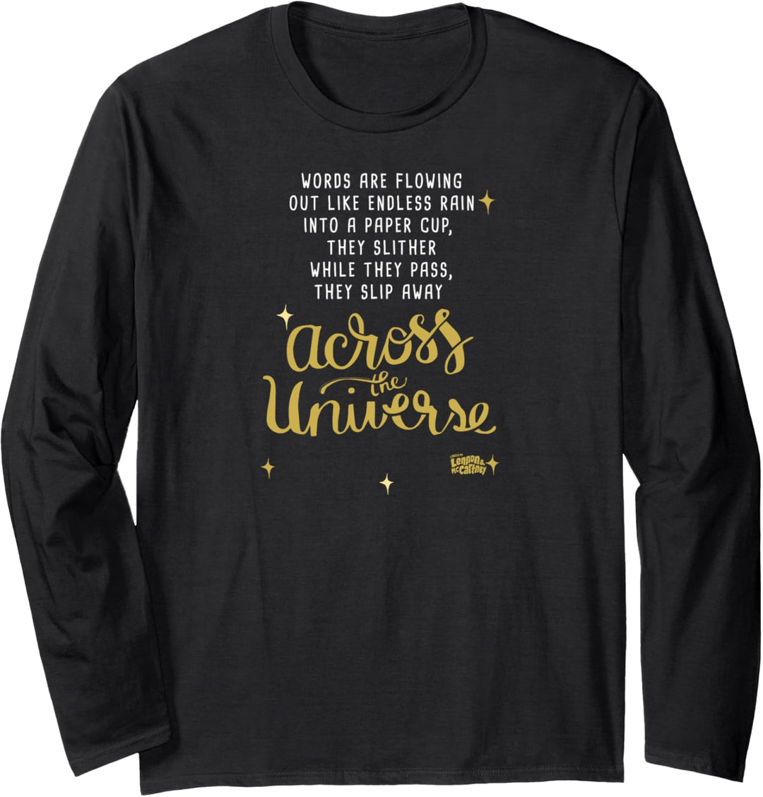 Songtexte von Lennon und McCartney - Across the Universe Langarmshirt