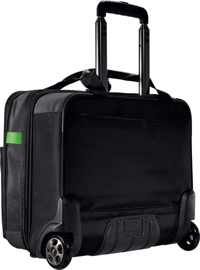 Leitz, Business Softcase Handgepäck-Trolley, Smart Traveller, 17 Fächer, 44 x 37,5 x 23 cm, Polyeste