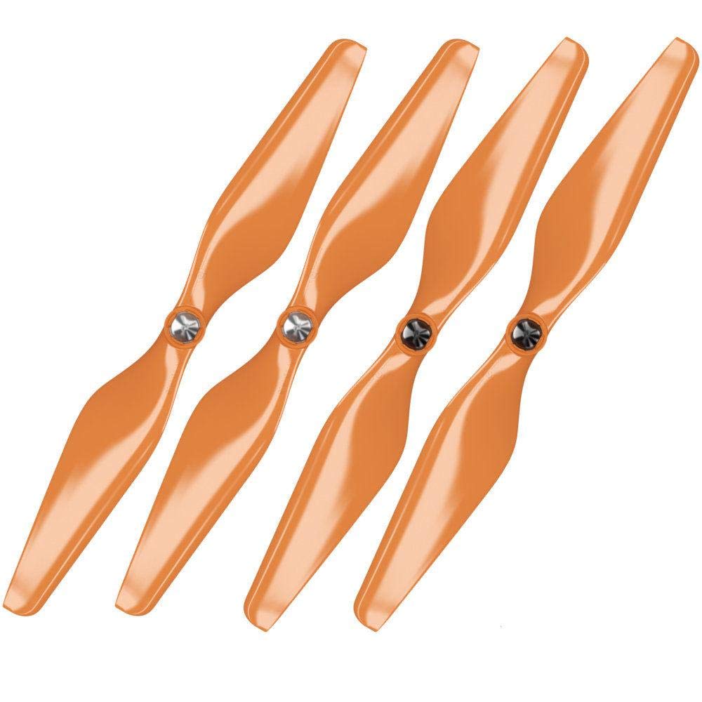 Mas Upgrade Propeller für 3DR Solo mit Eingebauter Mutter in Orange - 4 Stück im Set, Orange