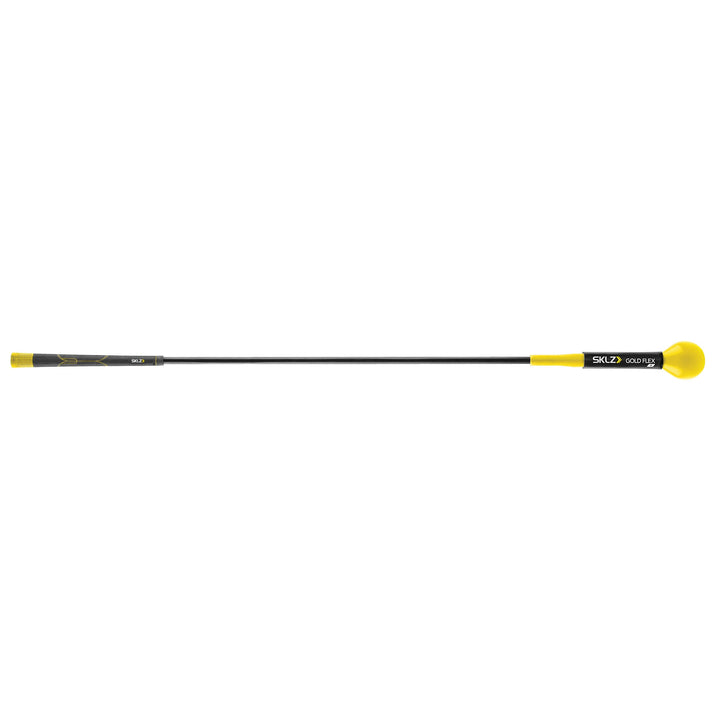 SKLZ Gold Flex, Golf Swing Trainer, Golf Accessories, Golf Training Aids, Flexible Fiberglass, Yello