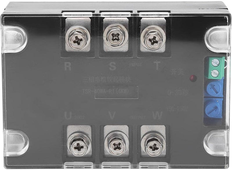 Elektrischer Softstart Controller Aluminium Boden Einzel Dreiphasenmotor Softstartmodul Softstartreg