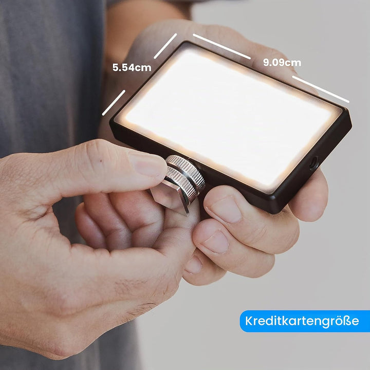 LUME CUBE Panel Mini - Bicolor Continuous Video Light für EIN- und Aus-Kamera-Video