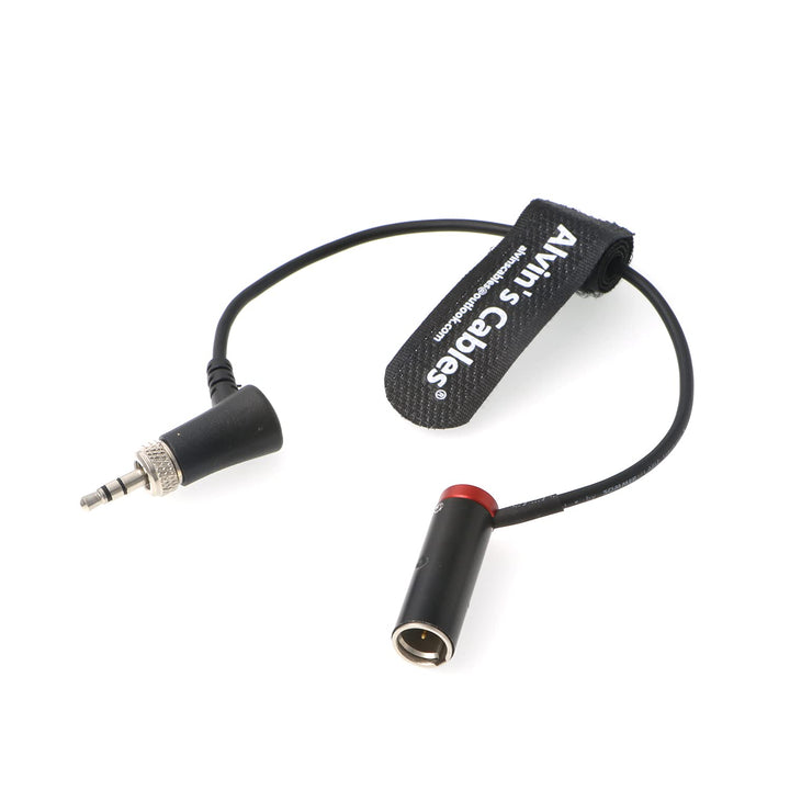 Alvin's Cables Low-Profile Mini-XLR 3-Pin Stecker TA3M auf 3.5mm-TRS-Locking Audio-Kabel für Canon-E