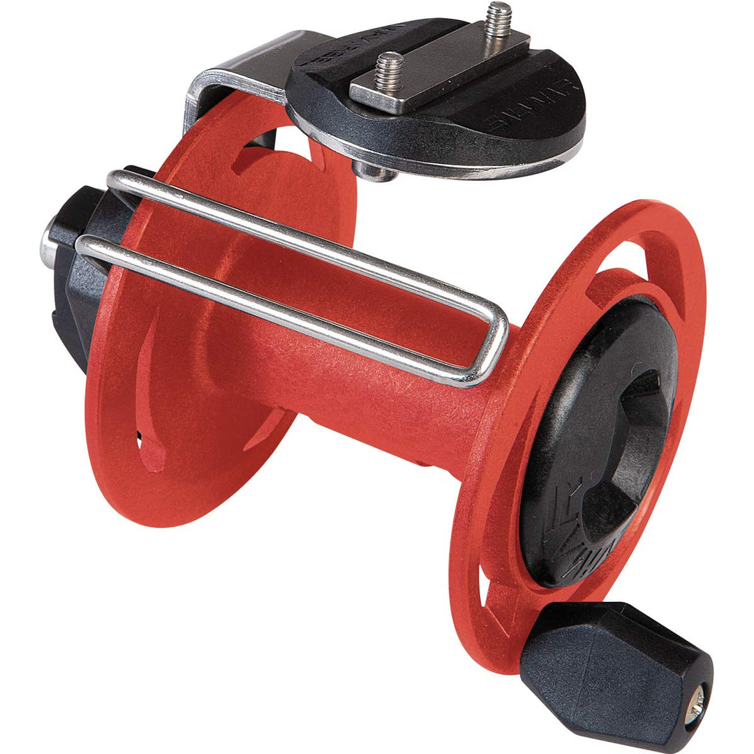 SALVIMAR Unisex-Adult Vertical Reel 70 Angelrolle für Arbalete Capacity 70m x1.5mm rot, Capacity 70m