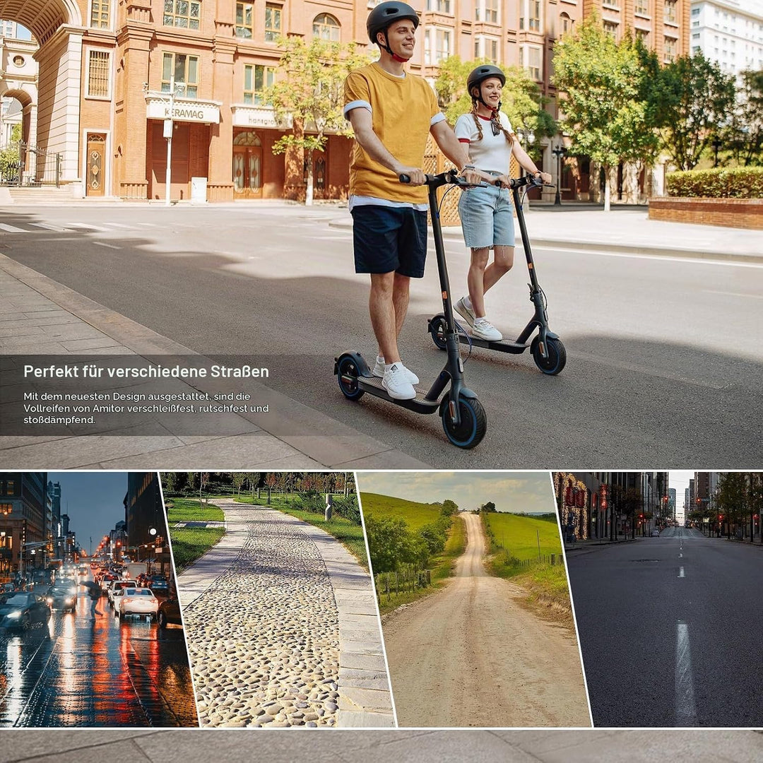 Amitor E Scooter Reifen 8 1/2 x2 Wabenreifen Vorne Oder Hinten Ersatzreifen Reifen 8,5 Zoll Scooter